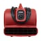 Xpower Air Mover W/ GFCI Power Outlets for Daisy Chain, 1/3 HP, 2400 CFM, 3.8 Amps, 4 Positions, 3 Speeds X-600A-Red - alternate 3